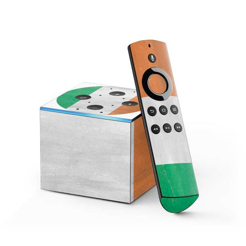 Ireland Flag Distressed Fire TV Cube Skin